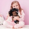 JYFanse Poupées bébé Noires | Poupées | Jouet de poupée bébé Fille Noire, poupée Lavable Afro-américaine Faite à la Main pour