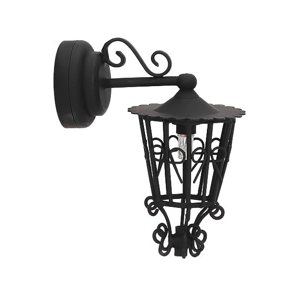 VGEBY Lampe Murale pour Maison de Poupée, Alimentée par Batterie, à Lancienne, avec Aimant Arrière, pour Maisons de Poupée 1