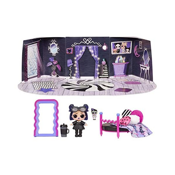 LOL Surprise OMG House of Surprises - Petite TOURNÉE Musicale - avec 1 poupée Cheeky Babe de 7,6 cm & 8 Surprises - pour Les 