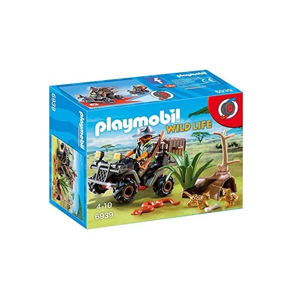 Playmobil 6939 Braconnier avec Quad