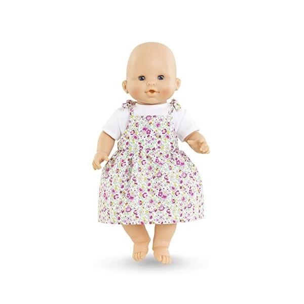 Corolle - Robe Jardin en Fleurs, pour Poupon 36cm, dès 2 Ans, 9000141160