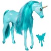 Aria- MGAs Dream Ella Collectionner – Licorne Bleu Sarcelle pour Les poupées Mannequin de 29 cm – Encourage Les Jeux imagina