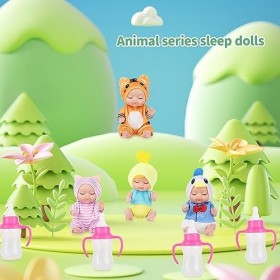 Fivtsme Poupee Reborn, Bebe Reborn Silicone,Poupée Reborn Réaliste 6 Set De Vêtements De Poupée Vêtements Accessoires,avec 6 