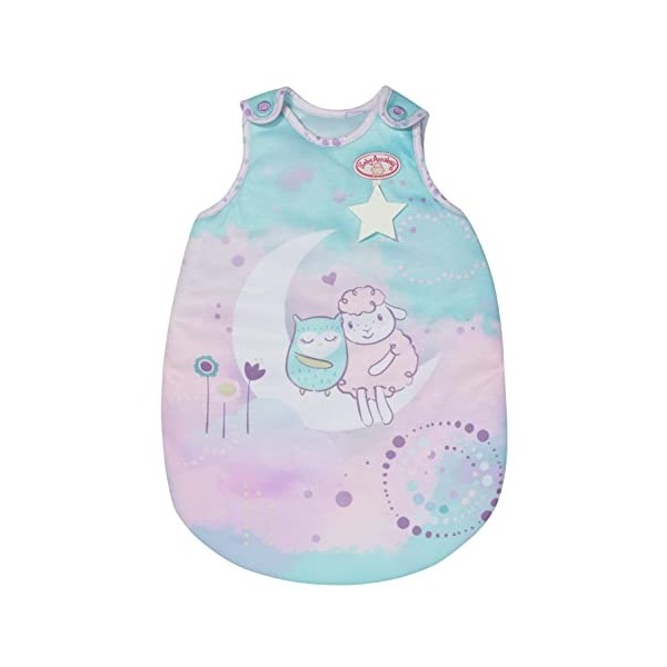 Baby Annabell Sweet Dreams Sleeping Bag - to Fit Dolls up to 43cm - Glow in The Dark Effect - Suitable for Children Aged 3+ Y