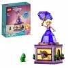 LEGO 43214 Disney Princesse Raiponce Tourbillonnante, Jouet de Construction avec Mini-Poupée Robe Diamant et Figurine Pascal 