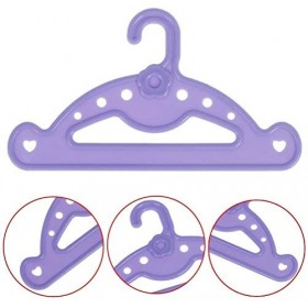 ZSWQ Vêtements Poupée Cintre pour 18 Pouces Poupée Américaine, Bébé Poupée, et dautres 14-18/35-46cm Poupées 16 Pezzi