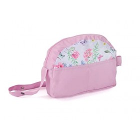 Bayer 2000-Bayer Chic 2000-Sac Langer, Accessoires, Sac de poupée, 853-53, Fleurs Rose