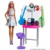 Barbie Métiers Studio de Musique, coffret avec accessoires à thème pour poupée, jouet pour enfant, GJL67