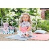 Baby Annabell Deluxe Butterfly Dress - To Fit 43cm Baby Annabell Dolls - Deluxe Set Includes beautiful Dress, Bag, Sandals an