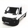 Kinsmart Compatible avec Mercedes-Benz Sprinter 2020 White Delivery Van 1:43 Scale Diecast Car