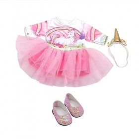 Vêtements De Poupée, Poupée Accessoires pour Poupées Vêtements De Poupée 18", Taille 45 Cm pour Poupées-poupée Non Incluse