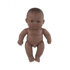 Miniland Miniland31147&nbsp;21&nbsp;cm Hispaniques Boy poupée sans sous-vêtements en Sac