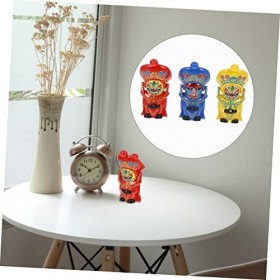 ibasenice 3 Pièces Visage Changeant Poupée Jouet Bébé Poupée Opéra Chinois Poupée Jouet Opéra Poupée Pendentif Opéra Figure P