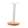 ibasenice 1Pc Support De Poupée en Bois Support De Figurine Poupée Vêtements Présentoirs Support De Poupée en Bois Porte-Poup