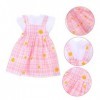 Toyvian 5 Ensembles De Vêtements De Poupée Jouets pour Enfants Mini Jouet Jouets pour Filles Robe De Bébé Jupes De Poupée pou