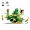 LEGO 71779 Ninjago Le Tourbillon Spinjitzu : Le Pouvoir du Dragon de Lloyd, Jouet Toupie Ninja à Collectionner, Cadeau pour E