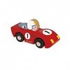 Janod J08545 Story Racing Wooden Car, Speed