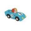 Janod J08545 Story Racing Wooden Car, Speed