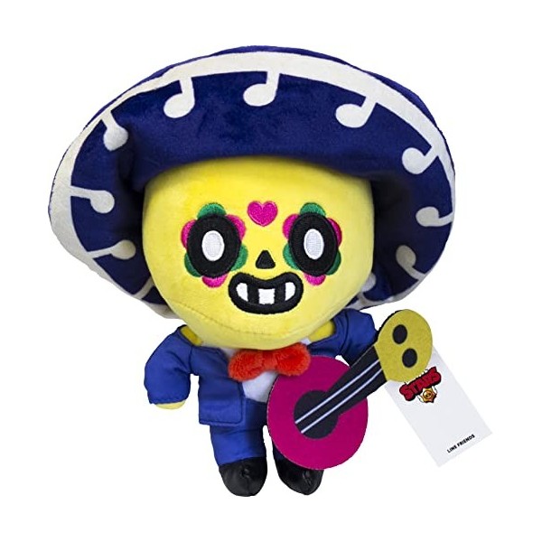 Brawl Stars - Peluche 20 Cm - Poco - Personnages de Jeux Vidéos - Dès 8 ans - Lansay