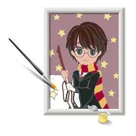 Ravensburger – Numéro d’Art petit format – Harry / Harry Potter – Loisir créatif – Kit de peinture par numéros – Activité dét
