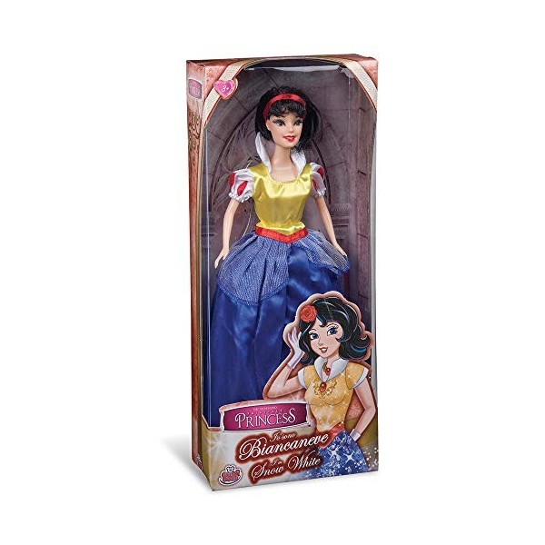 Grandi Giochi GG02903, Poupée Mode Blanche-Neige