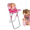 poupée poupée Pliable poupée Landau Chaise Haute poupée Ensemble daccessoires poupée Cadeaux pour Kids