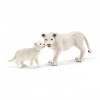 Schleich 42505 Lionne avec bébés Wild Life 