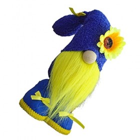 NAMOARLY 1 Pc Rudolf Tournesol Décor De Table Pompons De Porcistas Poupée De Fête Décorative Accessoire Photo De Fête Artisan