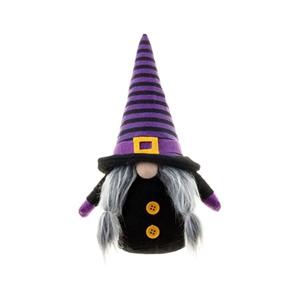 Toyvian Halloween Poupée Décor pour La Maison Halloween Cheminée Figurine Enfant en Peluche Poupée Jouet Plateau Décor en Pel