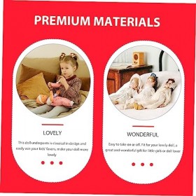 ibasenice 12 Pièces Accessoires De Vêtements De Poupée Bébé Jouets DÉté Bébé Poupée Para Mujer Accessoires Nouveau-Né Reborn