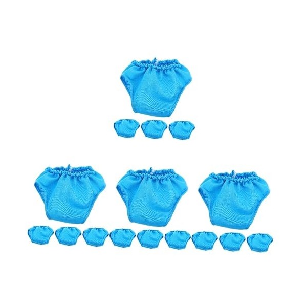 ibasenice 16 Pièces Tenues De Poupée Faire Semblant De Jouer Jouets Poupée Accessoires Nouveau-Né Accessoires Jouets Mini Acc