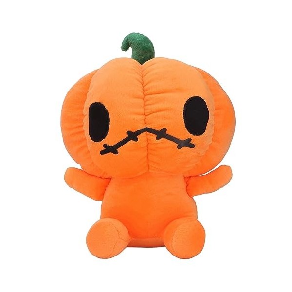 Azusumi Halloween Citrouille en Peluche Poupée Adorable Doux élastique Poupée Jouet Décoration de la Maison Présent, 30 Cm N