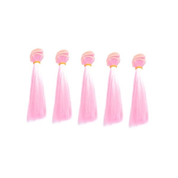 SEWACC 10 Pcs Accessoires pour Cheveux Perruques Colorées Perruques De Remplacement De Cheveux Accessoires De Cheveux Poupée 