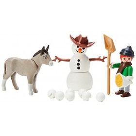 Playmobil La Mèche et Monsieur Carotte en Hiver