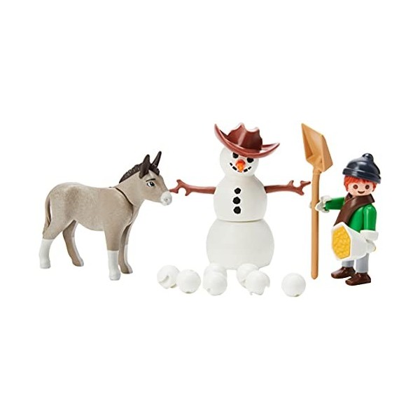 Playmobil La Mèche et Monsieur Carotte en Hiver