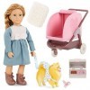 Lori 6" Doll W/Pet & Accessories, Siena, LO31209Z