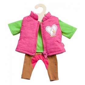Heless 1500heless Tenue déquitation pour Petit Poupée Lot de 3 