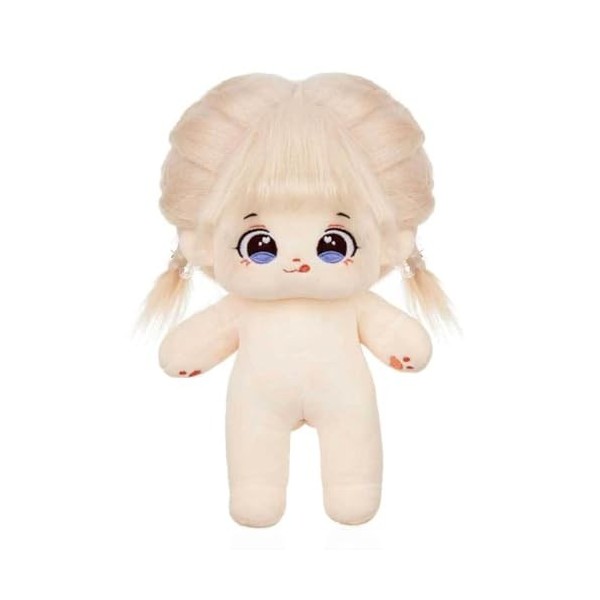 Kalttoy 20 Cm Bébé Poupée Nue Réaliste Reborns Poupée en Peluche Poseable Dressup Mode Idole-poupée pour Enfants Enfant en Ba