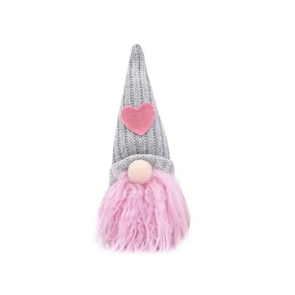 ibasenice 1Pc Poupée sans Visage Chiens en Peluche pour Enfants Décorations Commémoratives en Peluche Peluche GNOME Scandinav