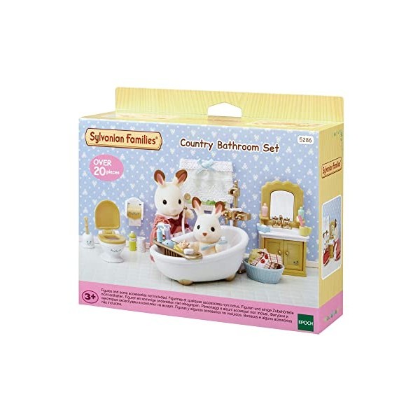 Sylvanian Families - 5286 - Le set salle de bains, Multicolore