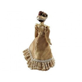 Melody Jane Maison de Poupées Victorienne Lady en Café Tenue Porcelaine 1:12 Personnages