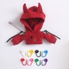 XiDonDon BJD vêtements Mode Petit Diable Pull à Capuche pour Ob11 Molly, GSC, OB, 1/12 Bjd poupée vêtements poupée Accessoire