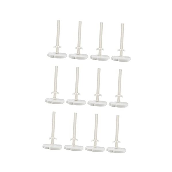 Toyvian 20 Pièces Support De Poupée Mannequin Modèle Stand Chiffres Support DAffichage Porte-Figurine en Plastique Bébé Poup