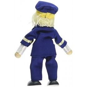 Goki 51601&nbsp;Pilot poupée en Bois