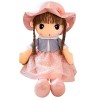 Poupée de Chiffon, Jouet Peluche Fille Mignon Jouet en Peluche Mignon Poupée de Chiffon Poupon Ornement Maison Plush Toys Pou