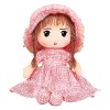 Poupée de Chiffon, Jouet Peluche Fille Mignon Jouet en Peluche Mignon Poupée de Chiffon Poupon Ornement Maison Plush Toys Pou