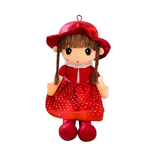 Poupée de Chiffon, Jouet Peluche Fille Mignon Jouet en Peluche Mignon Poupée de Chiffon Poupon Ornement Maison Plush Toys Pou