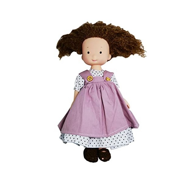 Poupée chiffon pour bébé fille, 35CM Poupée Peluche la main pour Enfants, Mignon Jouet en Peluche Bébé Douce Poupée Princesse