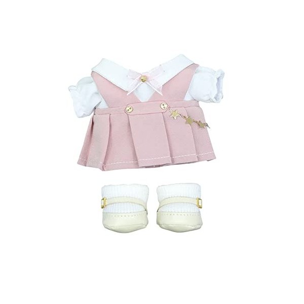 Tenue de Style collège pour 20cm 7.8in vêtements de poupée en Peluche Ensemble de Chaussures poupées en Coton farci Jouets 