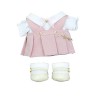 Tenue de Style collège pour 20cm 7.8in vêtements de poupée en Peluche Ensemble de Chaussures poupées en Coton farci Jouets 